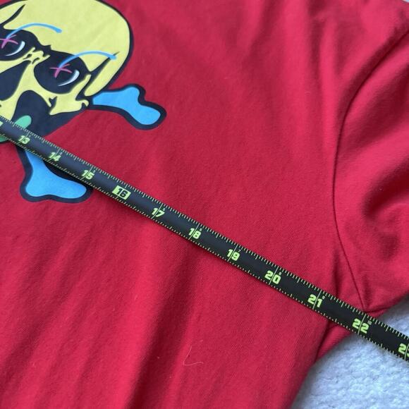 Ice Cream BBC Red Skull Cone Graphic T Shirt Size Large Streetwear Pharrell Nigo - Picture 8 of 9